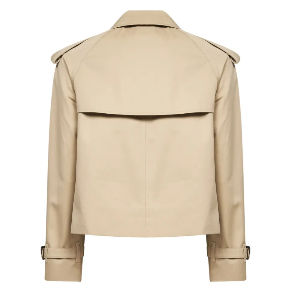 Cropped Trench Jacket