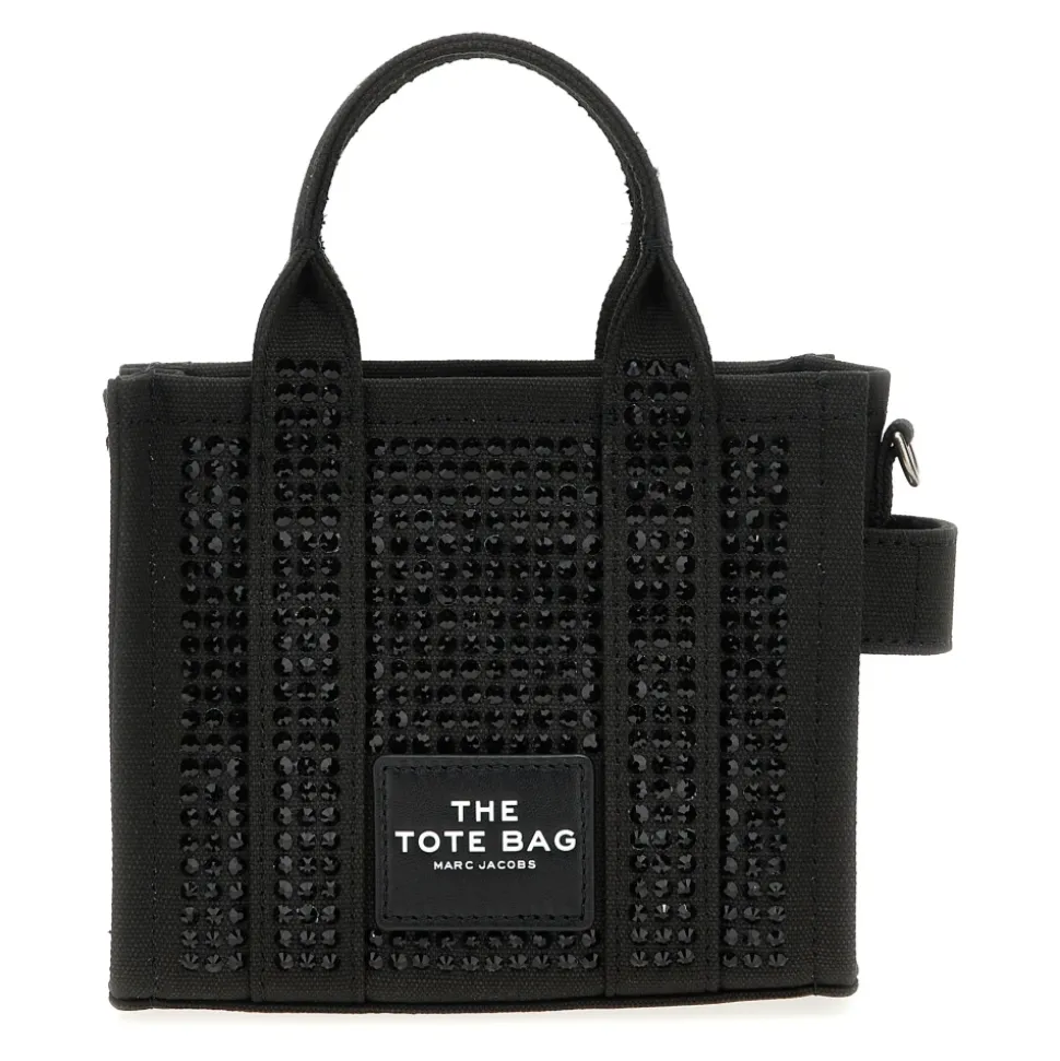 Crystal Canvas Crossbody Tote