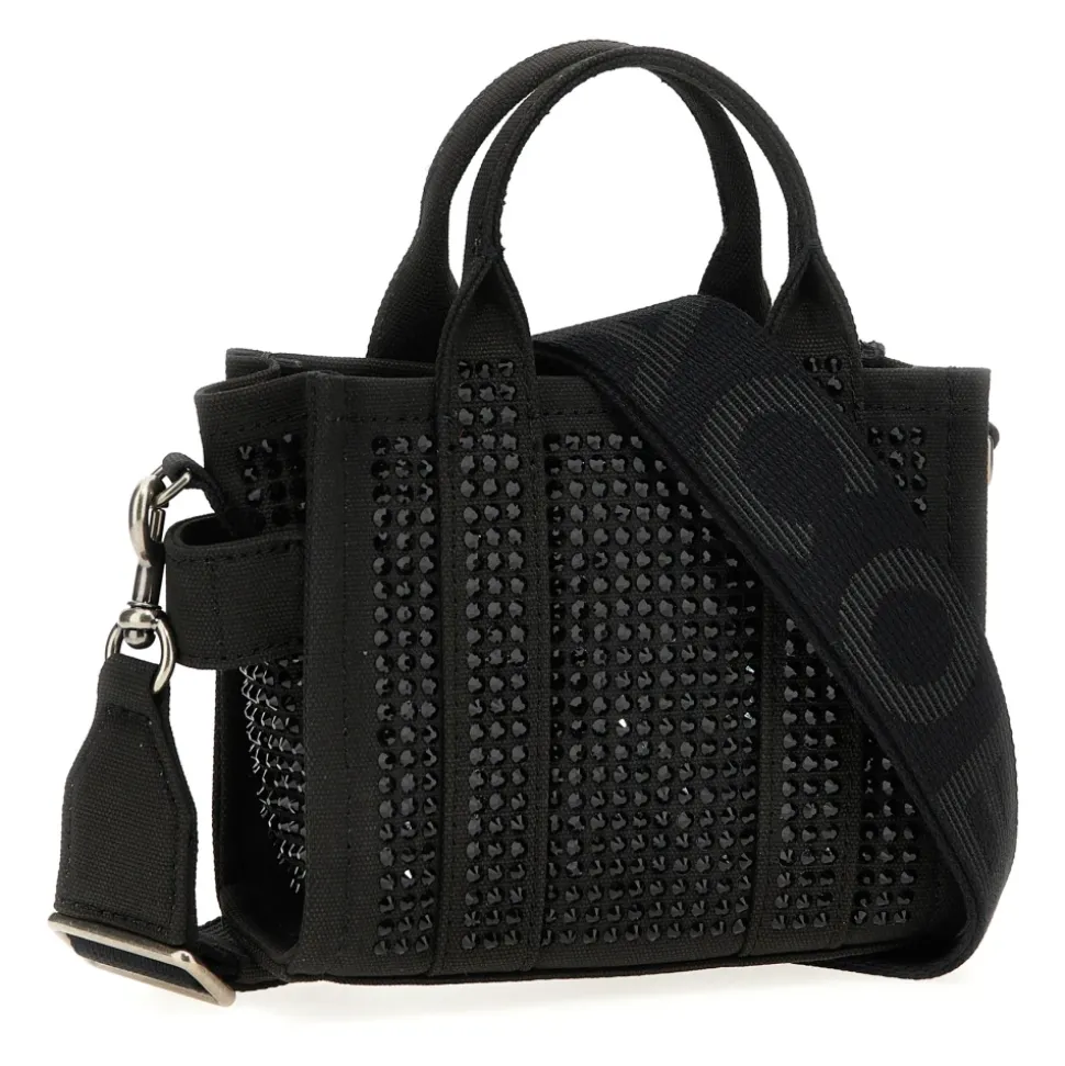 Crystal Canvas Crossbody Tote