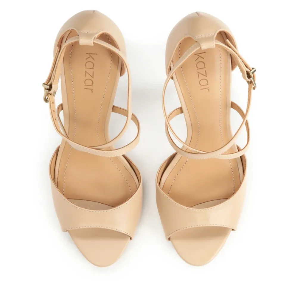 Damen beige Sandalen