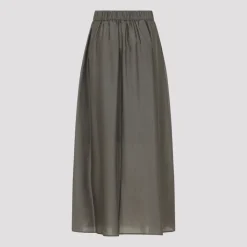 Damen Röcke Kleidung Braun SS26