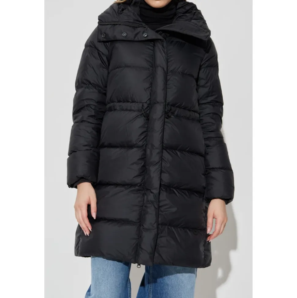 Daunenjacke mit Kapuze