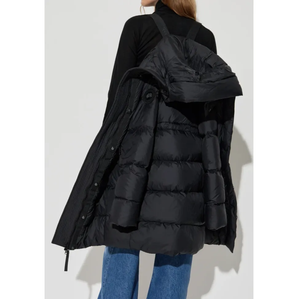 Daunenjacke mit Kapuze