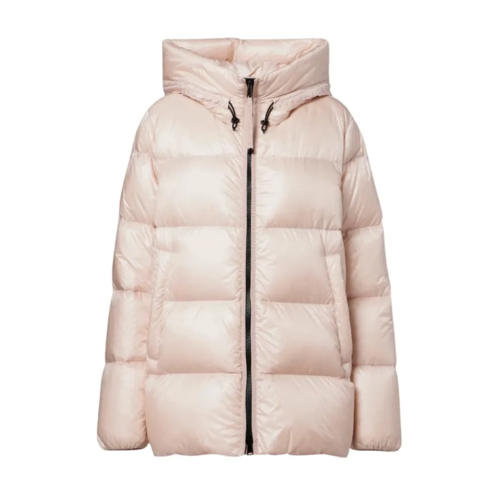 Daunenjacke mit Kapuze für Damen
