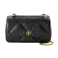 Diamant Quilt Mini Flap Tasche in Schwarz