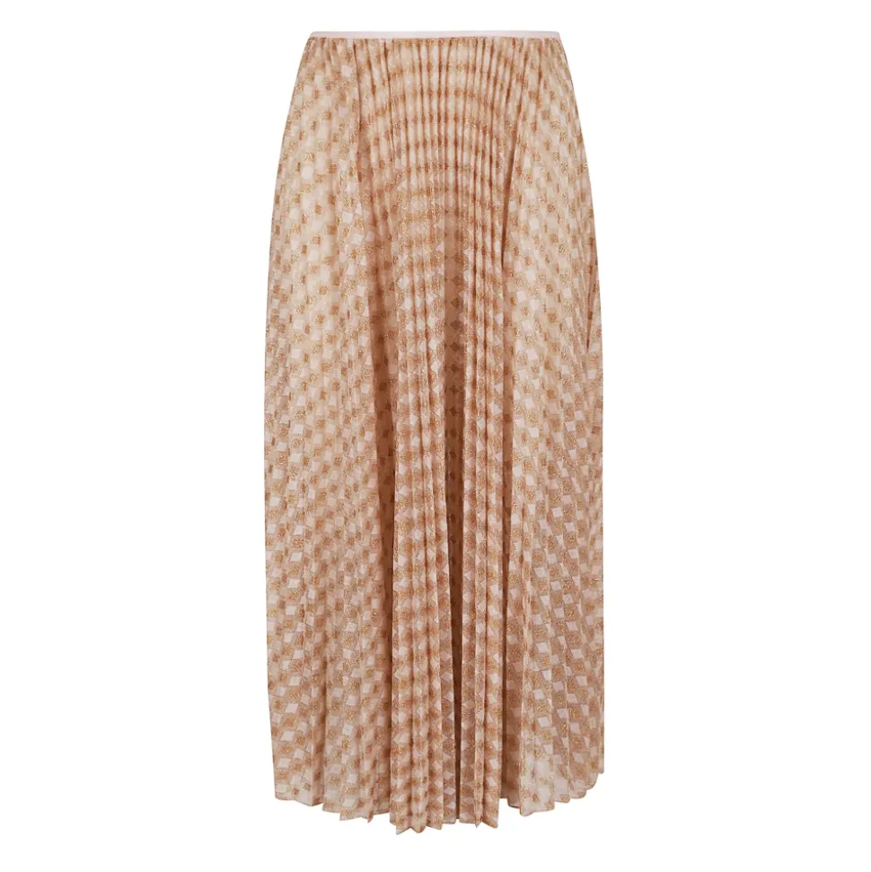 Diamond Jersey Faltenrock