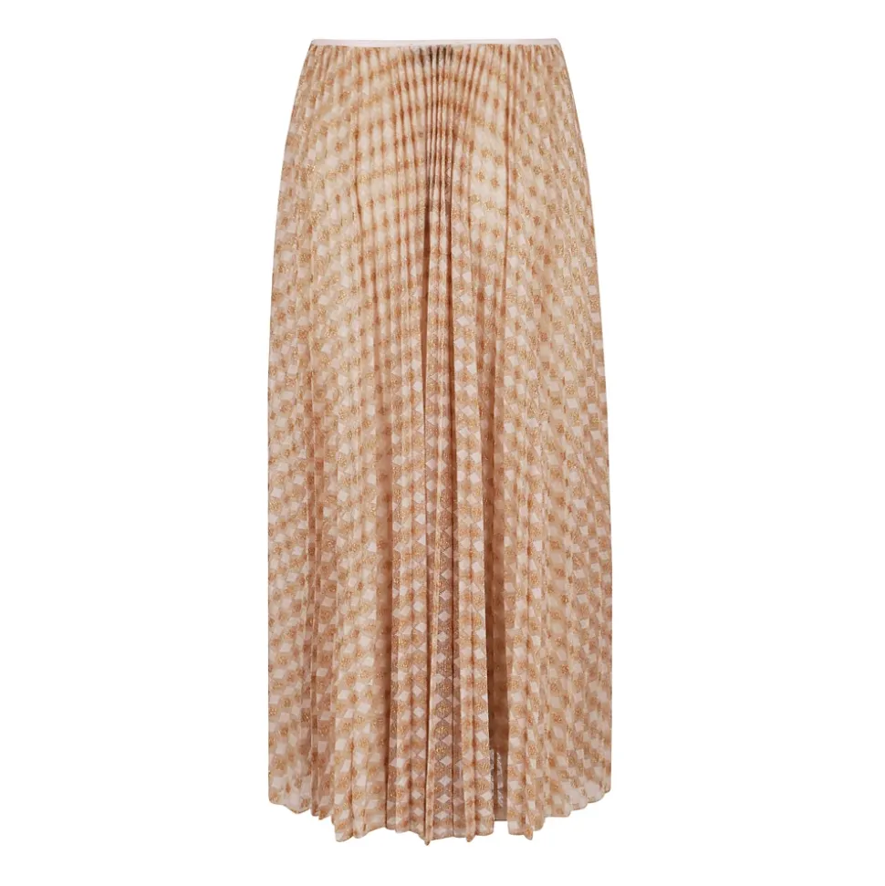 Diamond Jersey Faltenrock