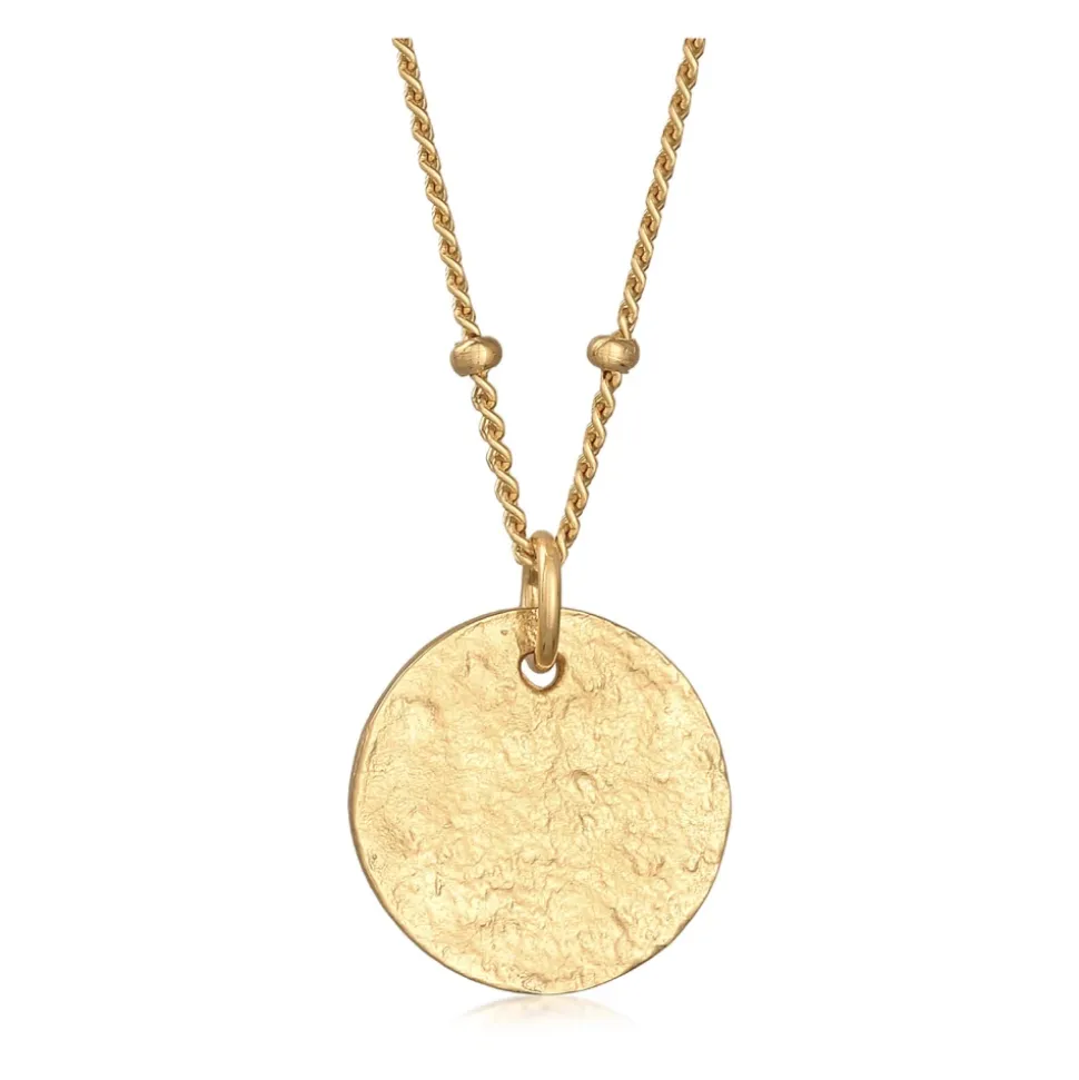 Disc Pendant Necklace