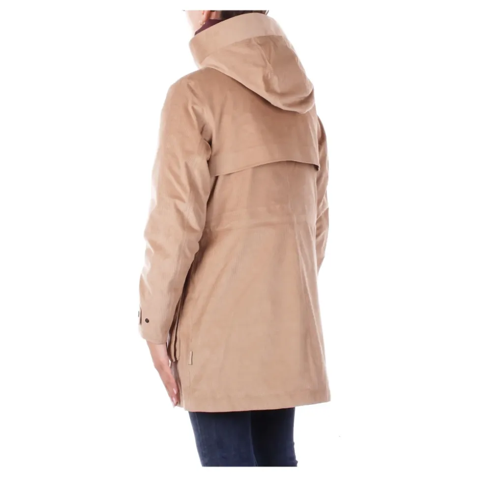 Doppellagige Jacke mit Kapuze