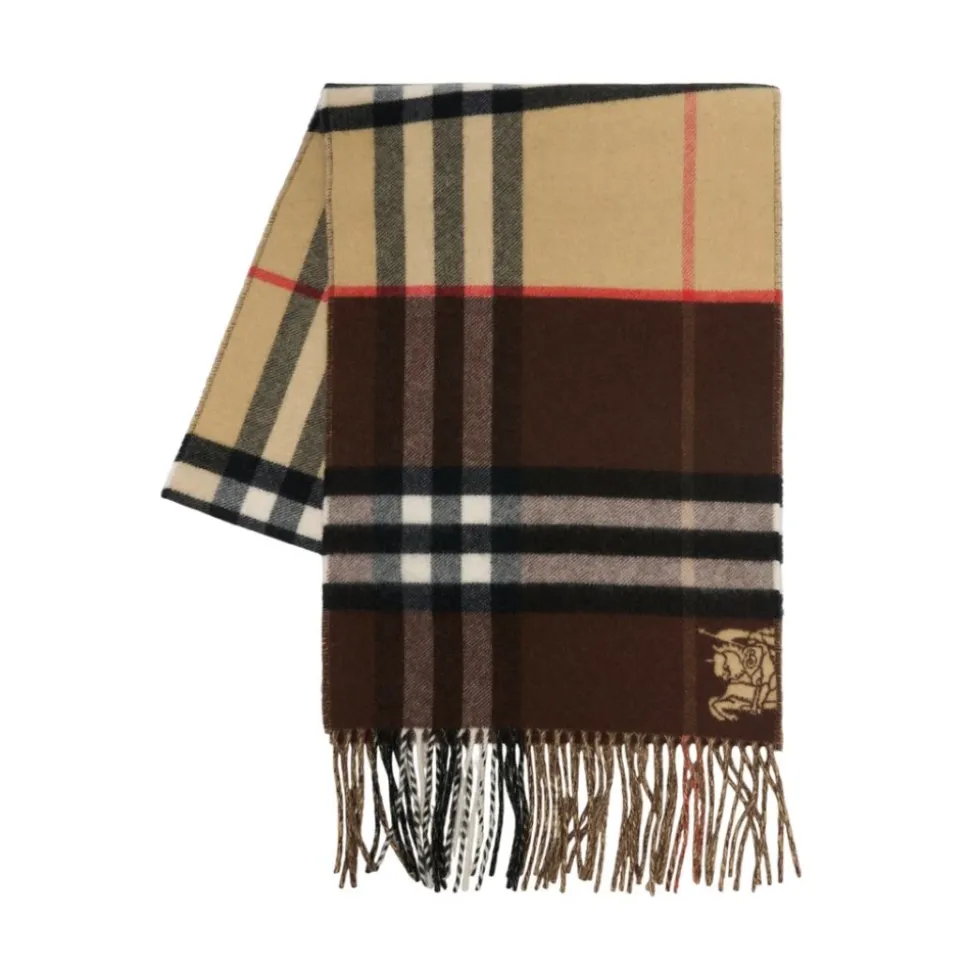 Double-Faced Contrast Check EKD Scarf