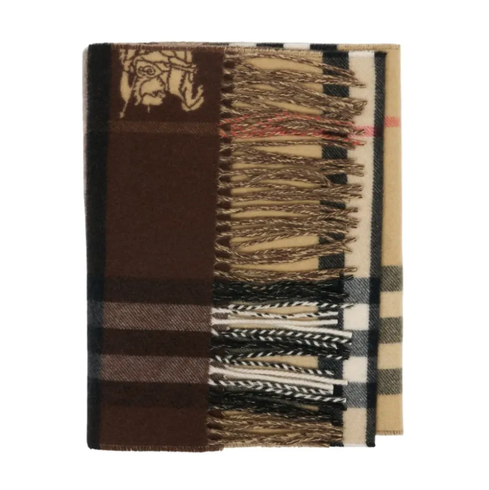 Double-Faced Contrast Check EKD Scarf