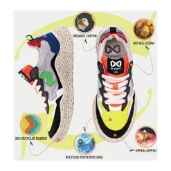 Dunkle Mix Square Sneakers