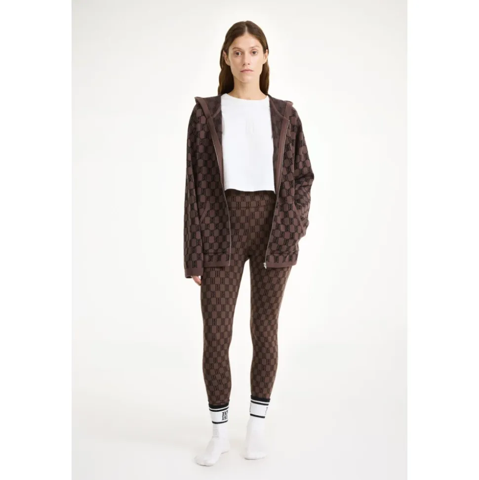 Dunkles Mahagoni Leggings Polene