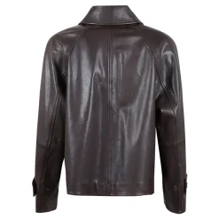 Ebony Lammlederjacke