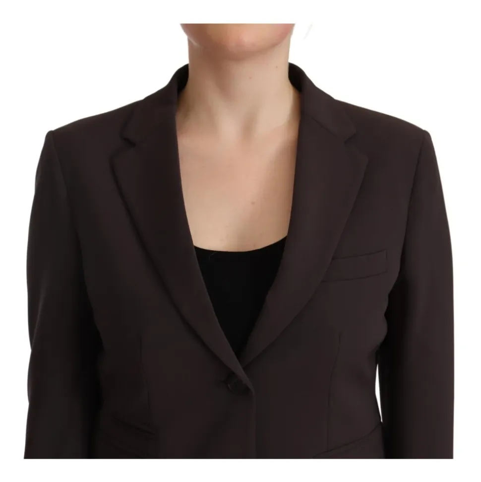 Einreihige Jacke