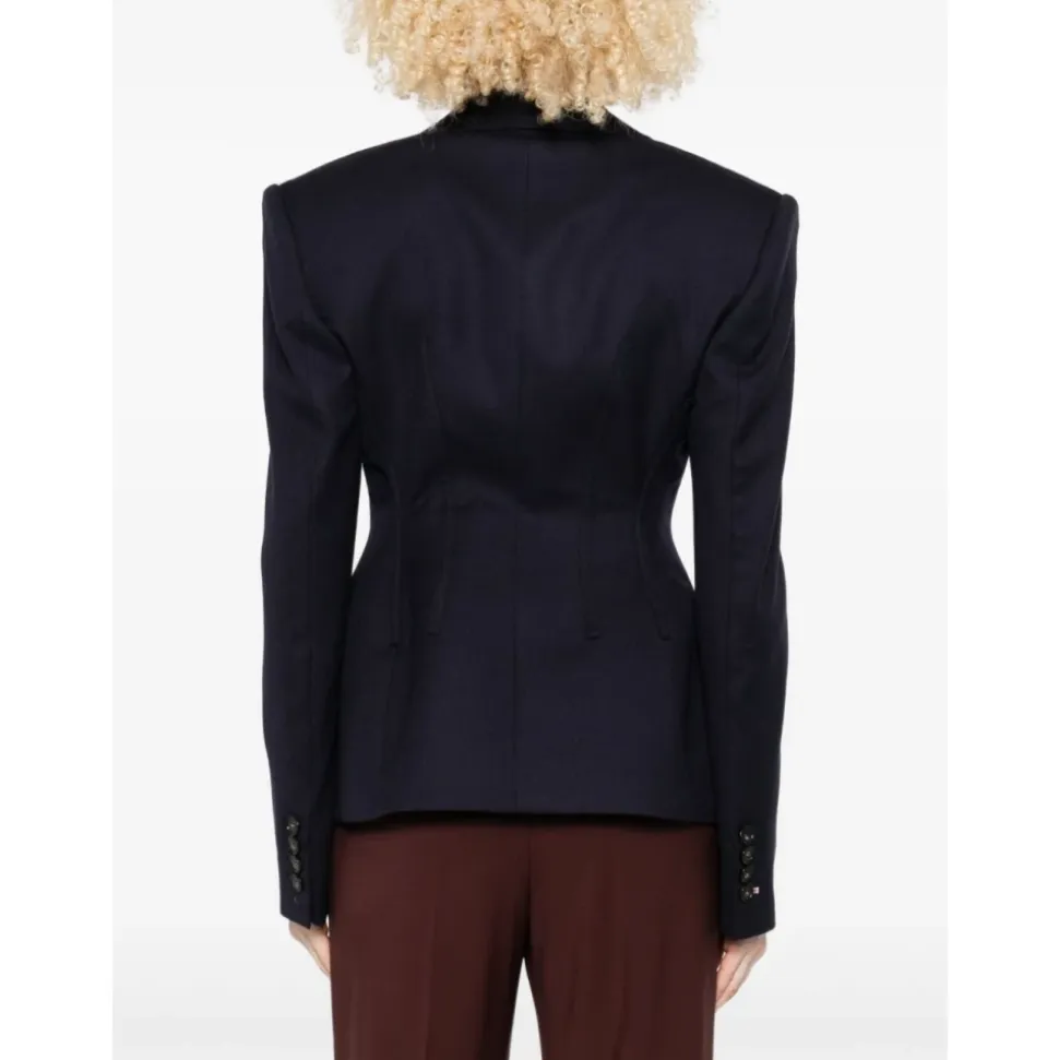 Einreihiger, taillierter Blazer