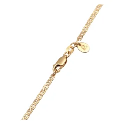 Elegante Halskette im Stäbchen-Panzerstil
