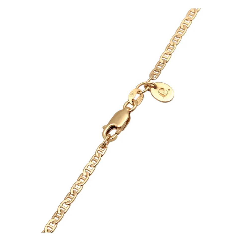 Elegante Halskette im Stäbchen-Panzerstil