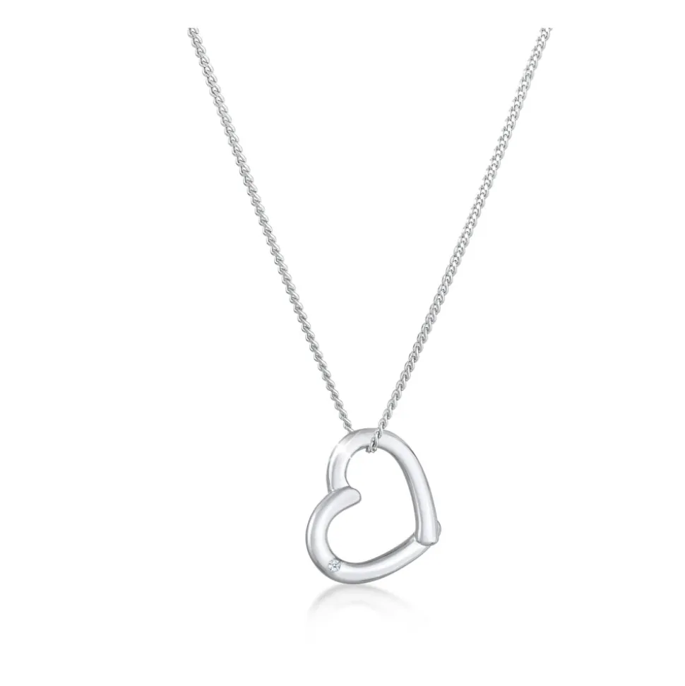 Elegante Herzkette mit Anhänger