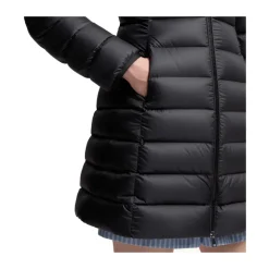 Elegante Mittellange Daunenjacke