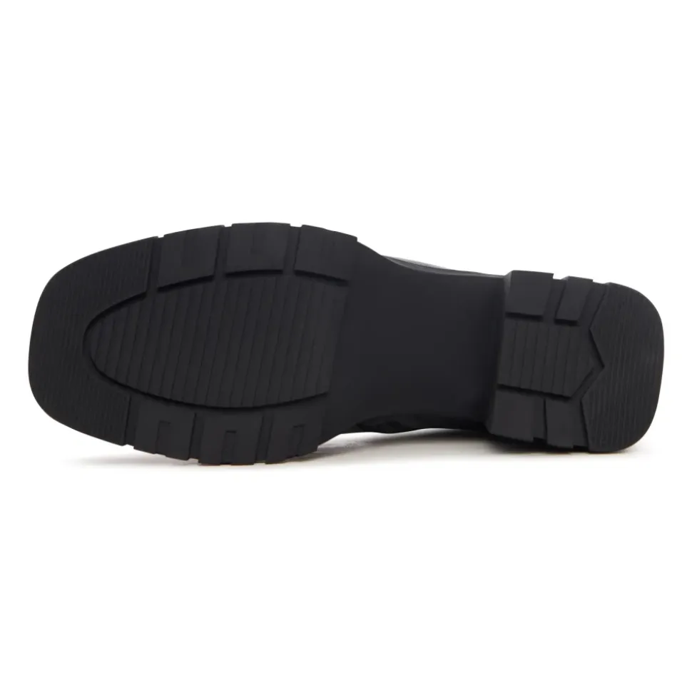 Elegante Rise Overknee-Stiefel aus Leder
