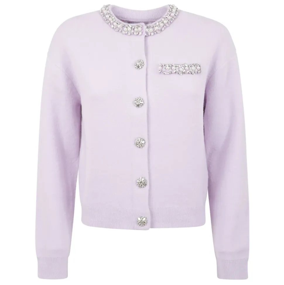 Eleganter Kristall-Cardigan