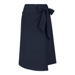 Eleganter Midi-Wickelrock