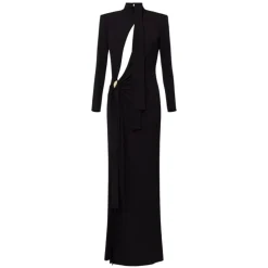 Elegantes Abendkleid mit Schmuckverzierungen