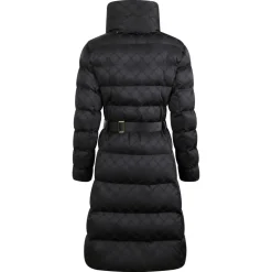 Elisabetta Franchi Coats Schwarz