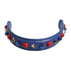 Embellished Leather Shoulder Strap Bag Handle
