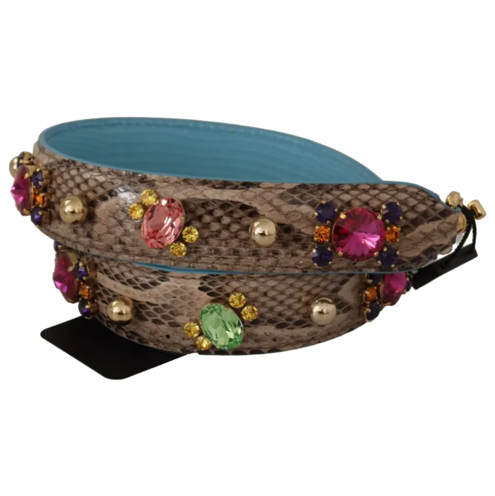 Exotic Leather Crystals Schulterriemen