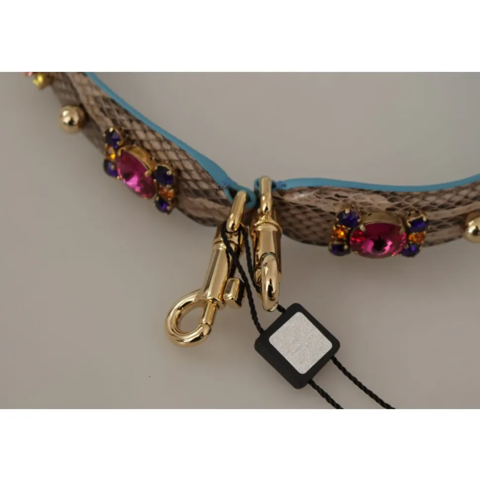 Exotic Leather Crystals Schulterriemen