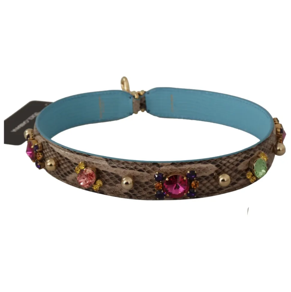 Exotic Leather Crystals Schulterriemen