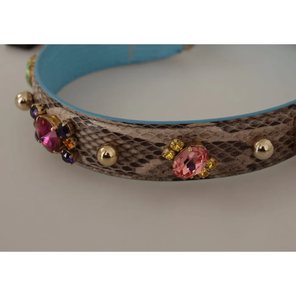 Exotic Leather Crystals Schulterriemen