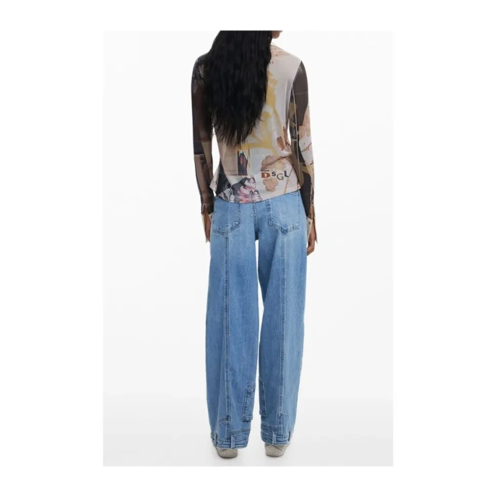 Eyre Langarmshirt mit Muster
