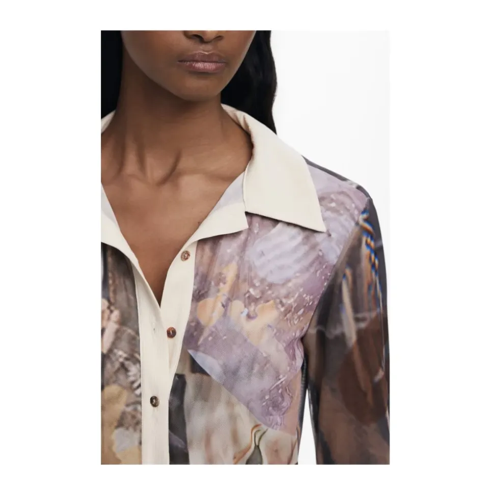 Eyre Langarmshirt mit Muster