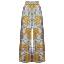 Fan Print Palazzo Hose