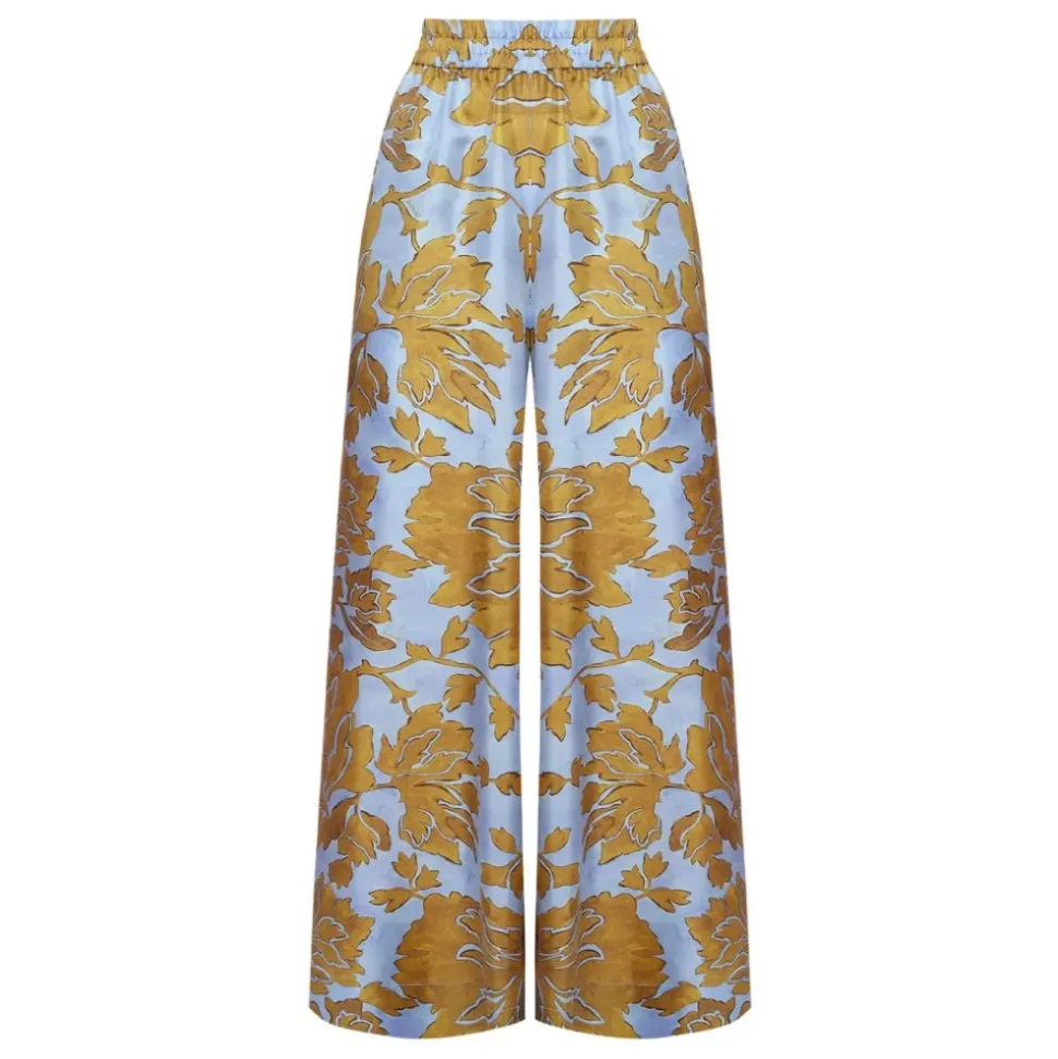 Fan Print Palazzo Hose