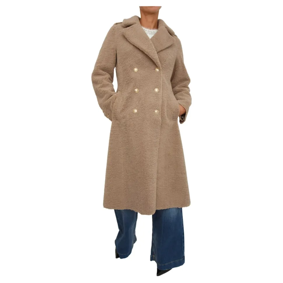 Faux Fur Long Coat