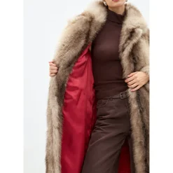 Faux Fur Mantel Natalie