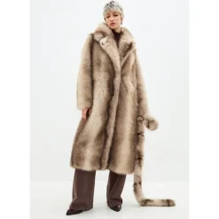 Faux Fur Mantel Natalie