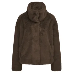 Faux Fur Shearling Jacke