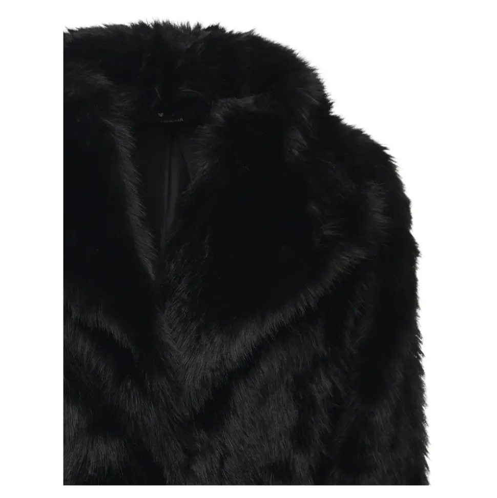 Faux Fur Shearling Oversize Jacke