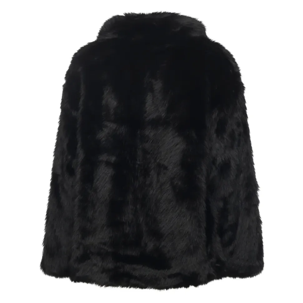 Faux Fur Shearling Oversize Jacke