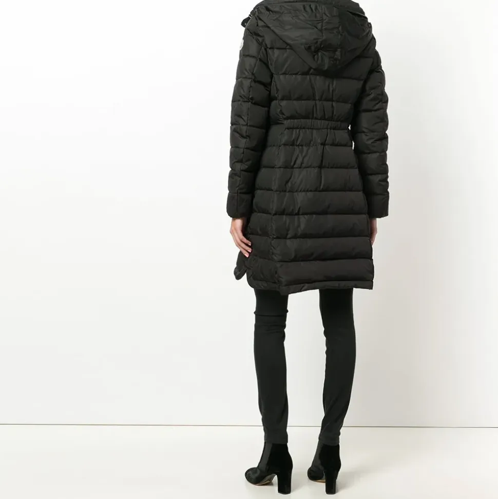 Flammette Nylon Daunenjacke