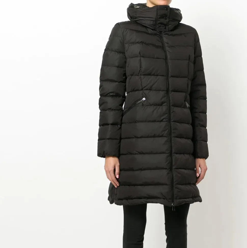 Flammette Nylon Daunenjacke