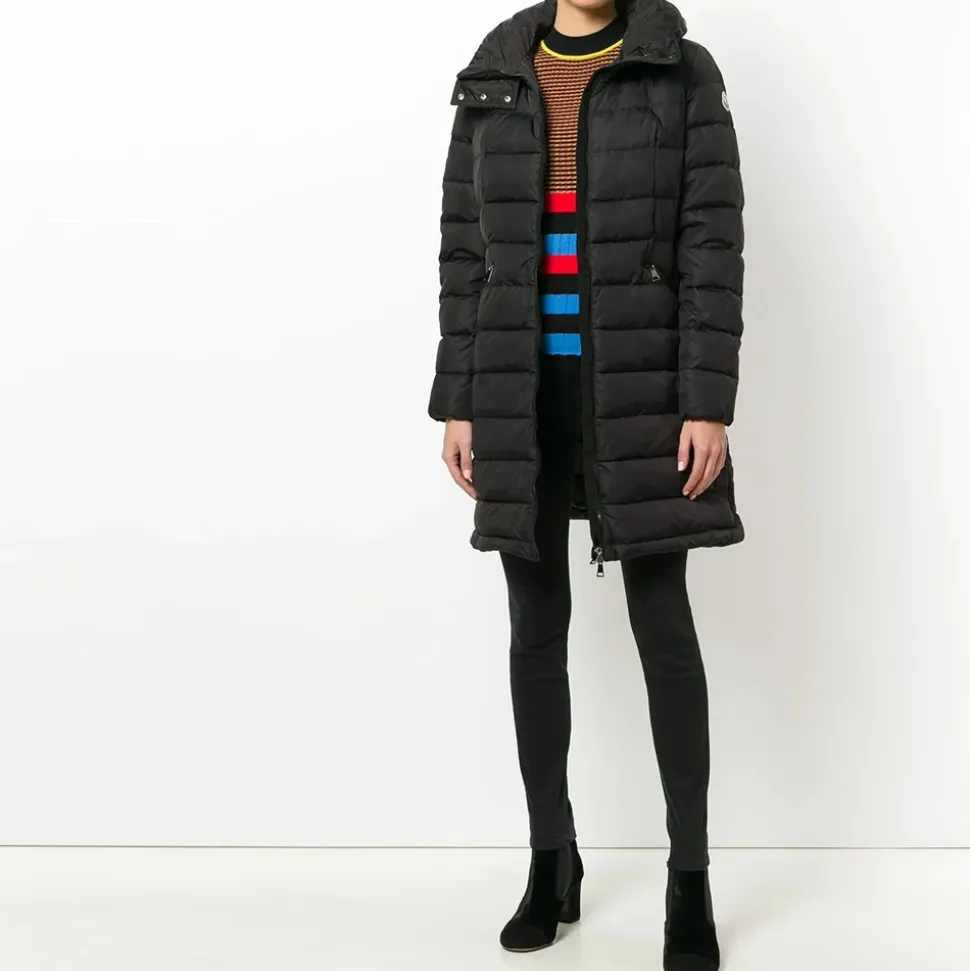 Flammette Nylon Daunenjacke