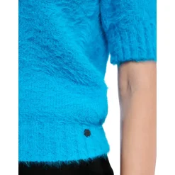 Flauschiger Pullover "Rethink Together"