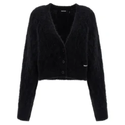 Fluffy Strickjacke