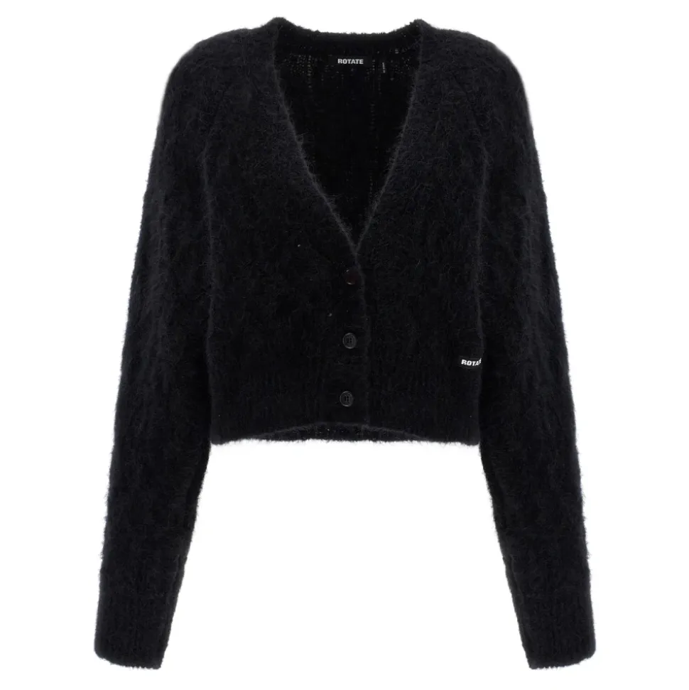 Fluffy Strickjacke